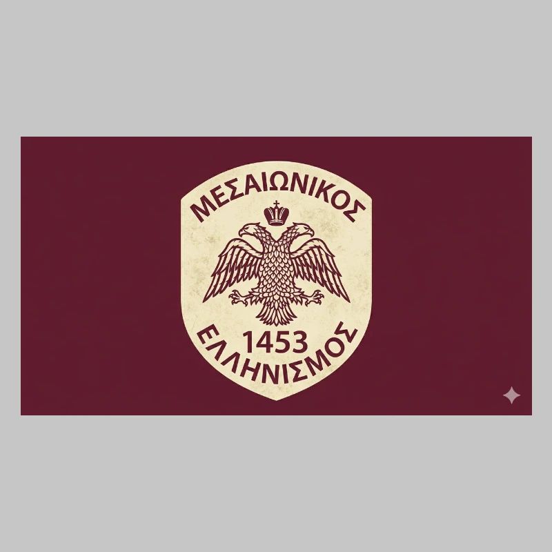 Byzantine Eagle 1453 Emblem