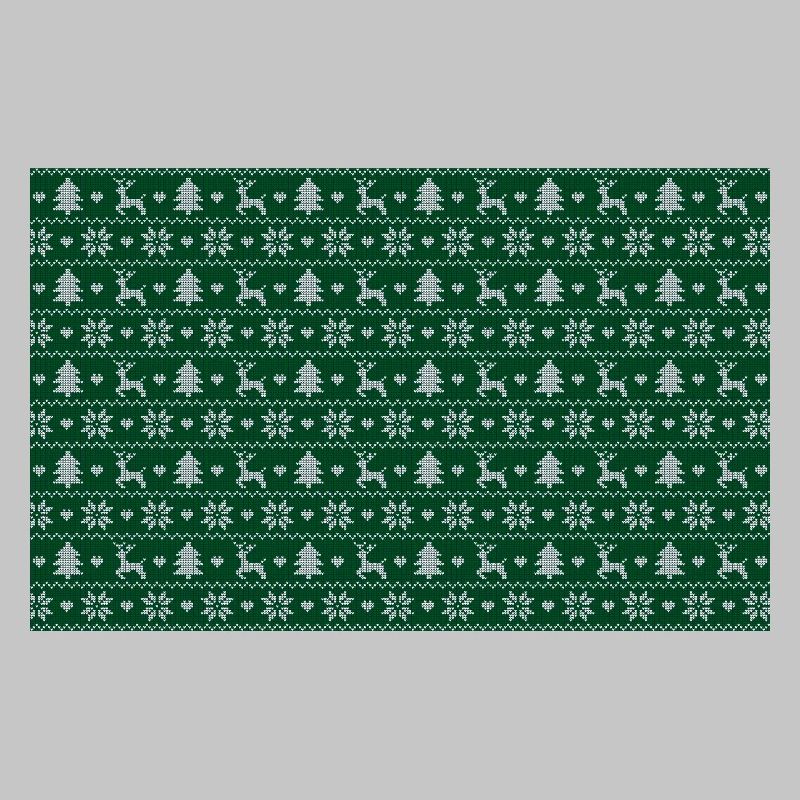 Weihnachts-Hirschmuster