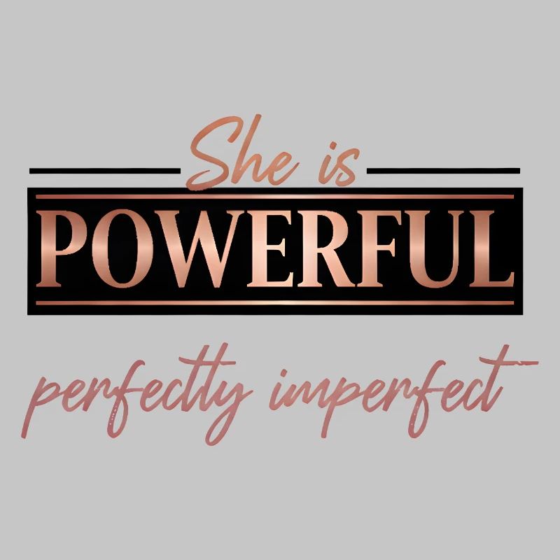 Powerful & Perfectly Imperfect – Rose Gold Design