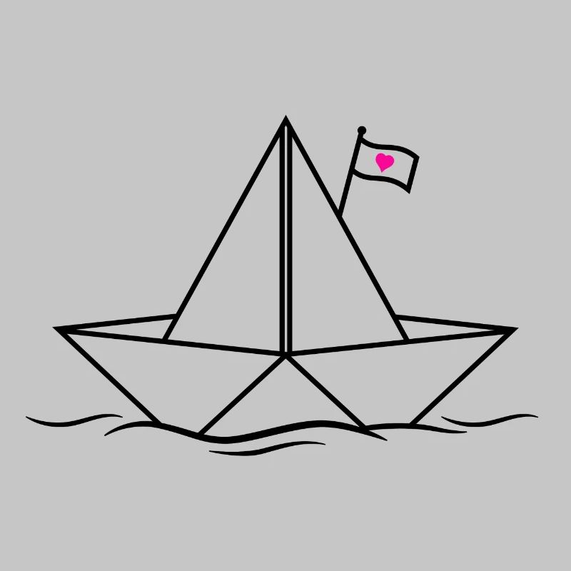 Papierschiff Papierboot 