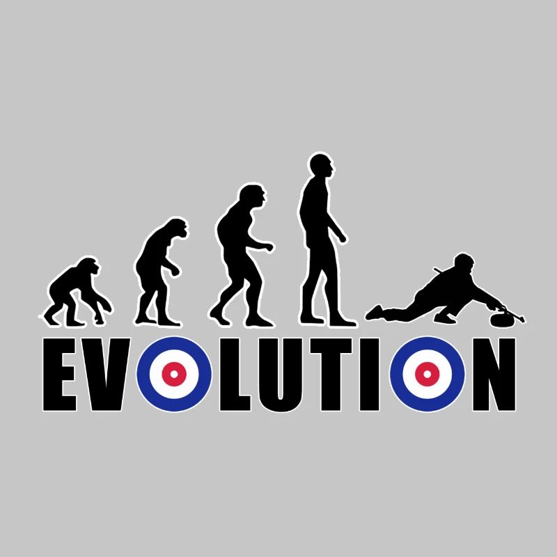 EVOLUTION CURLING Eisstockschießen Geschenk Winter