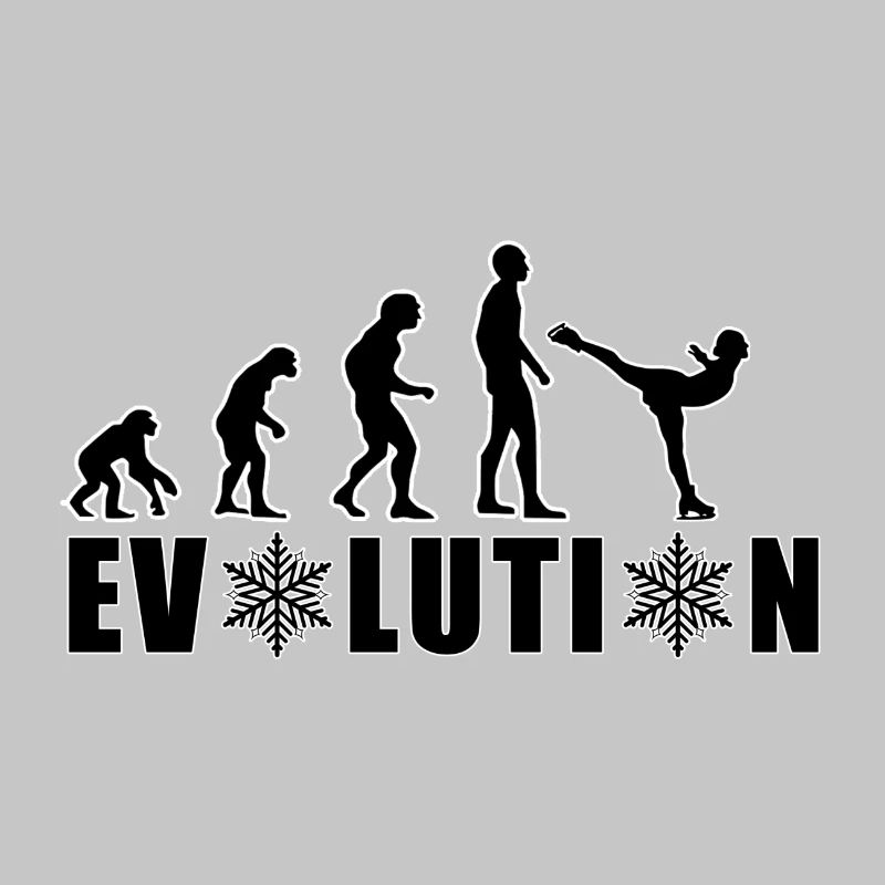 EVOLUTION EISKUNSTLAUF WINTER SCHNEE