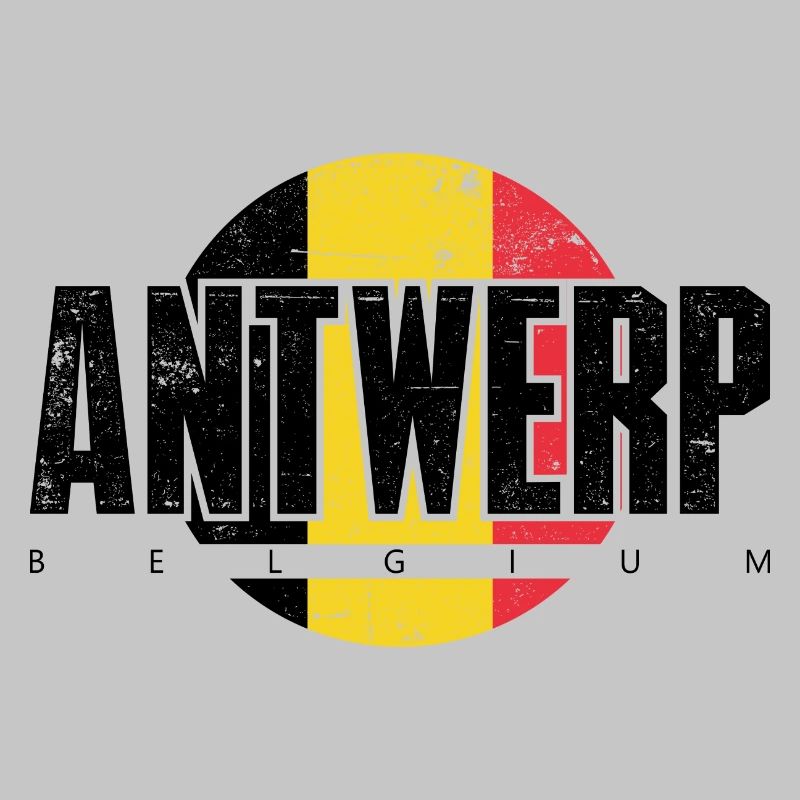 We Emblem Split Gelb Rot