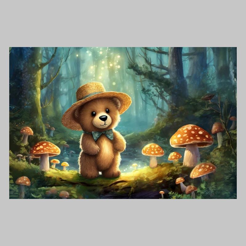 Teddy im Märchenwald 