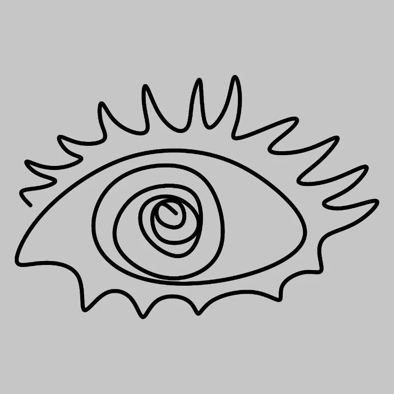 Abstraktes Augendesign
