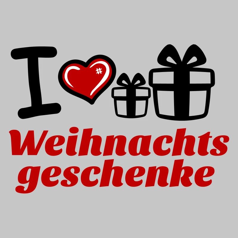 I Love Weihnachtsgeschenke 
