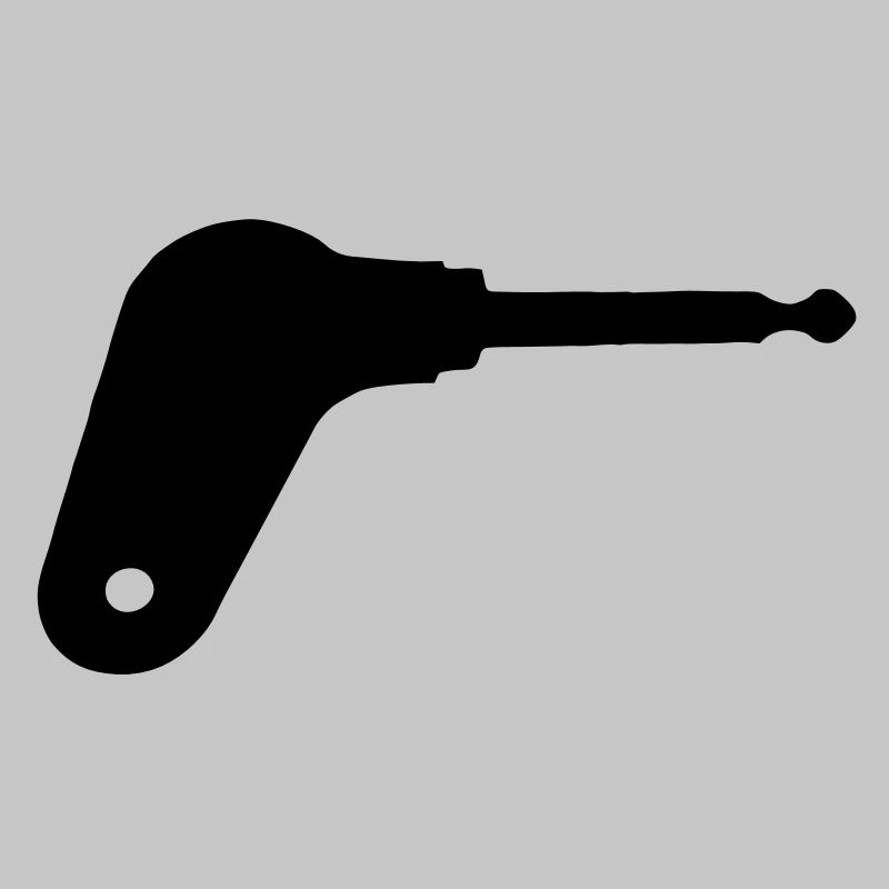 Oldtimer tractor ignition key