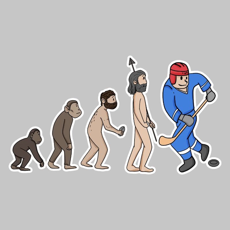 Evolution Eishockeyspieler 