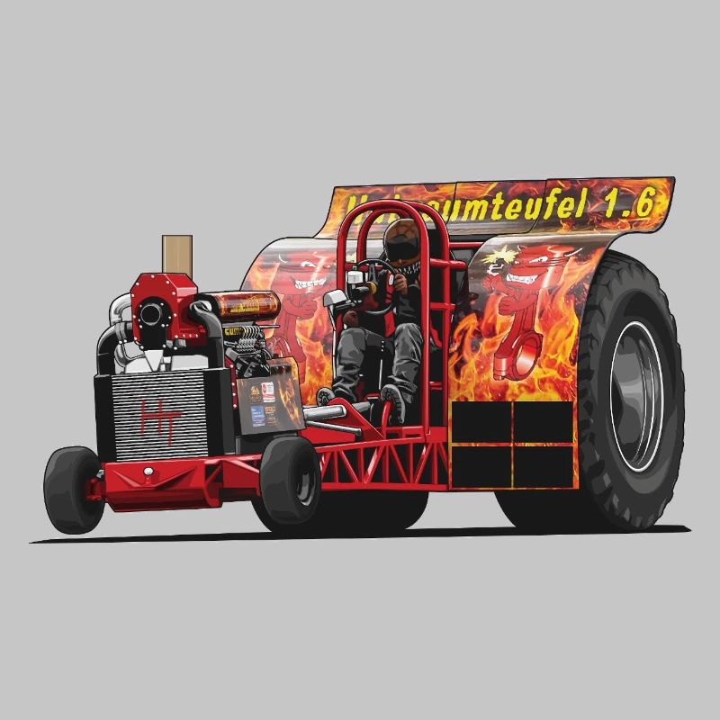 Tractor Pulling // Illustration