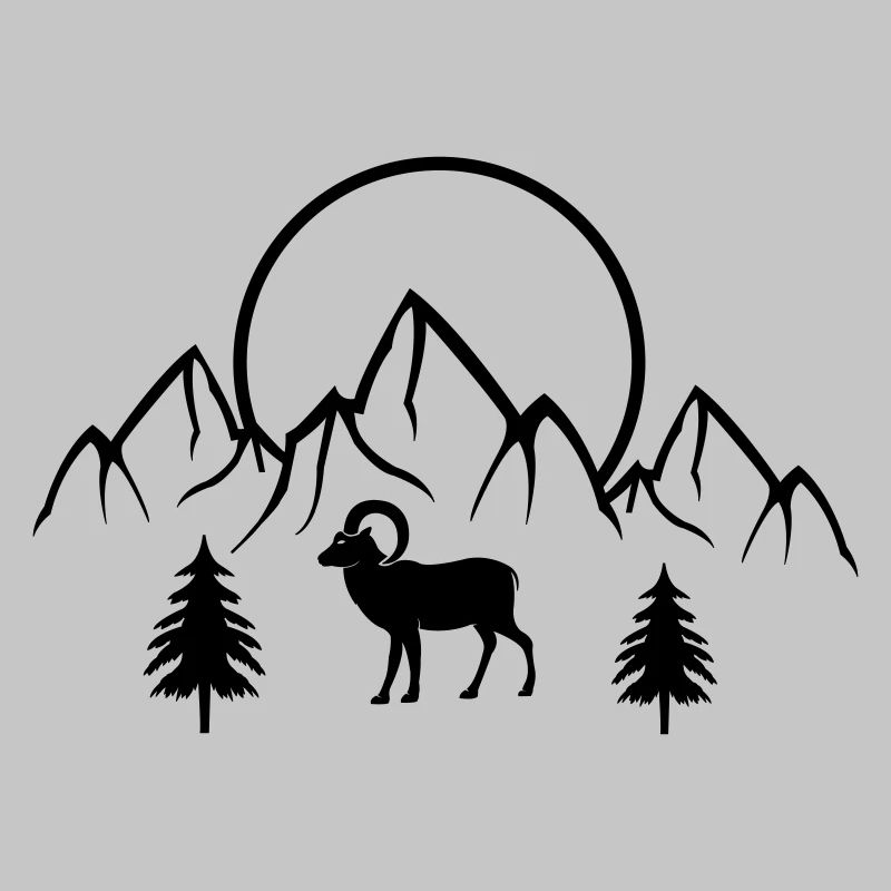 Widder Berge Natur