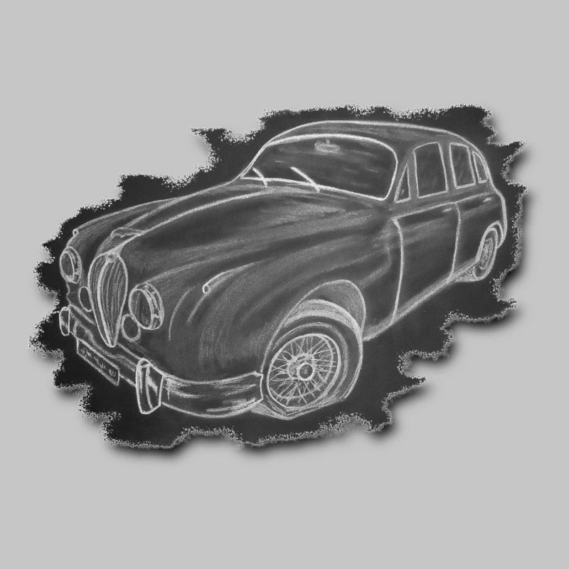 Oldtimer - Zeichnung
