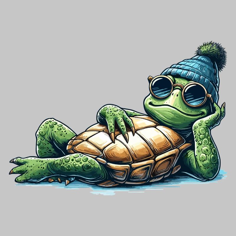 Cadeau Chill Toad Turtle Cool Chill