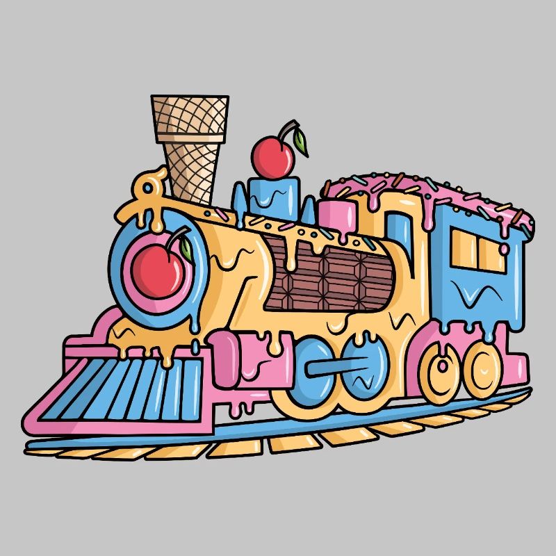 Dampflok Eiscreme Modelleisenbahn Eisenbahn