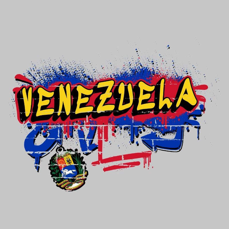 Venezuela graffiti flag design