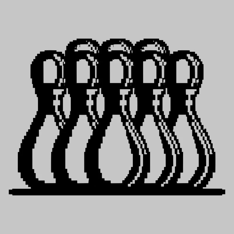 Bowling Pixel Kunst