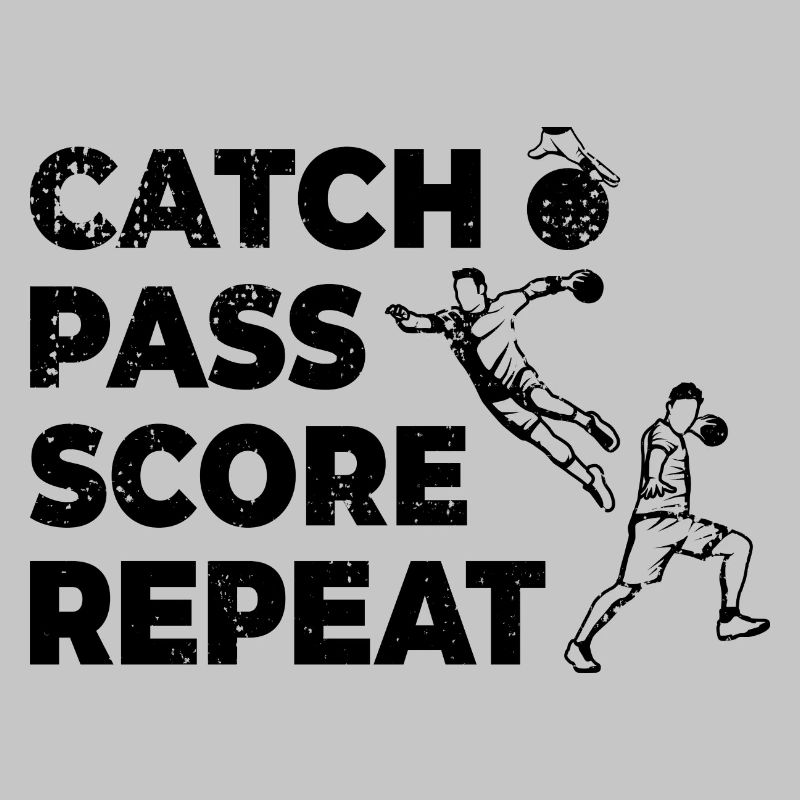 Attraper, passer, marquer, répéter