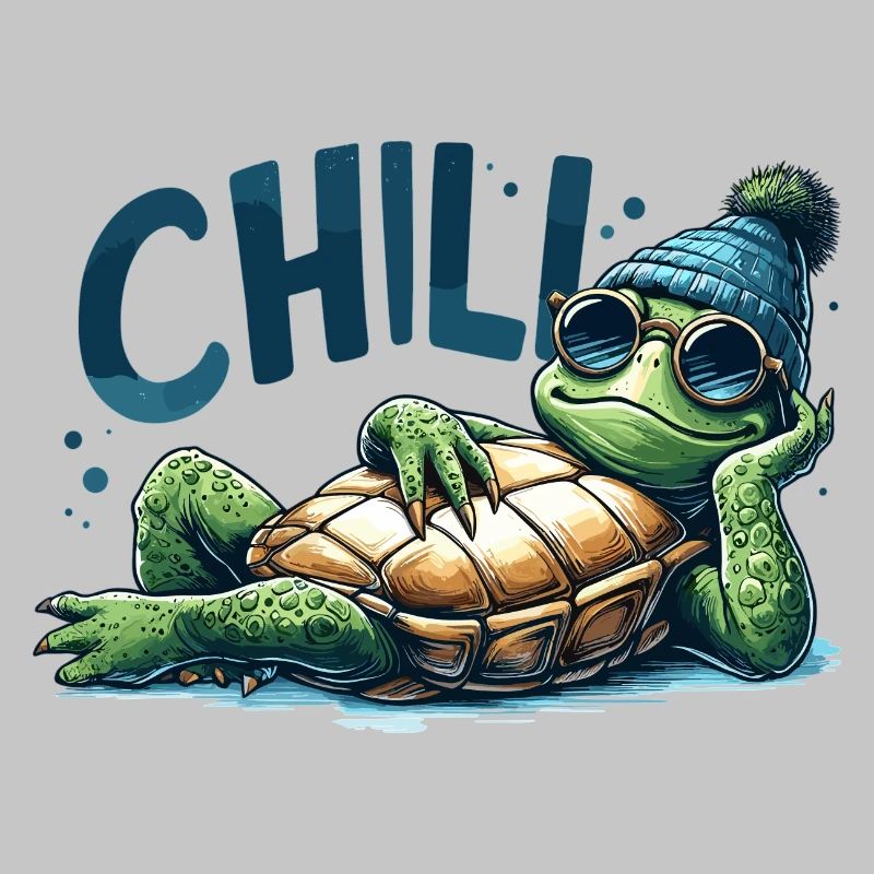 Cadeau Chill Toad Turtle Cool Chill