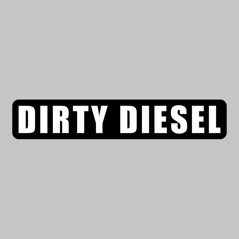 Schmutziger Diesel / Auto Auto Van
