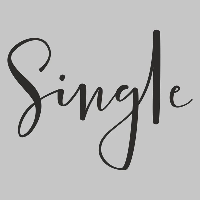 Single – Cool Statement Text Design
