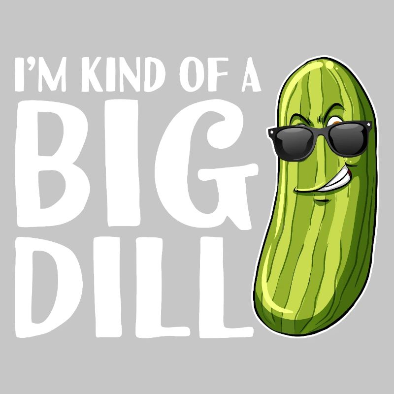 Big Dill Pickle Pun Tee