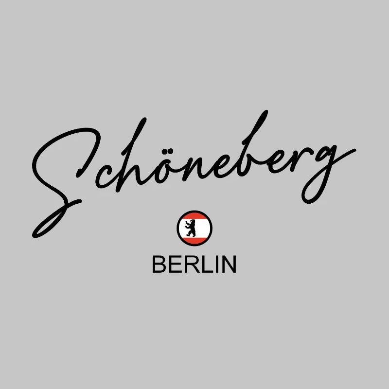 Schöneberg - Drapeau de Berlin - Ours de Berlin