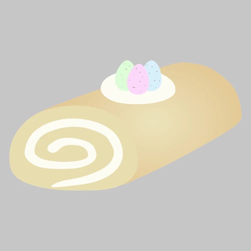 Easter Pastel Swirl Roll