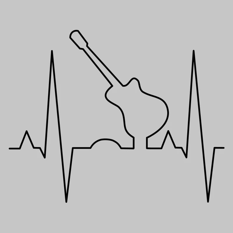 Conception d’impression de guitare