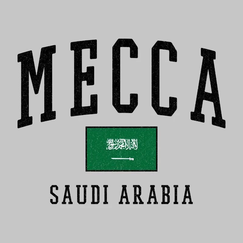 Mecque, Arabie Saoudite : Conception du drapeau