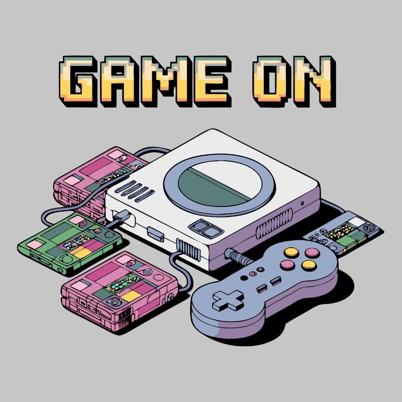 Conception de console de jeu rétro