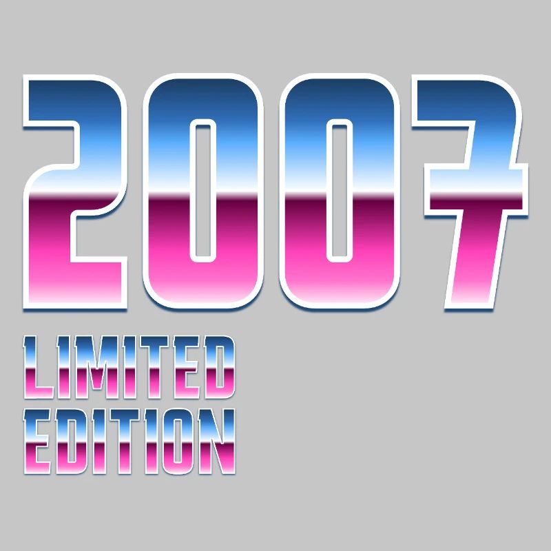 Édition limitée rétro 2007 18e anniversaire