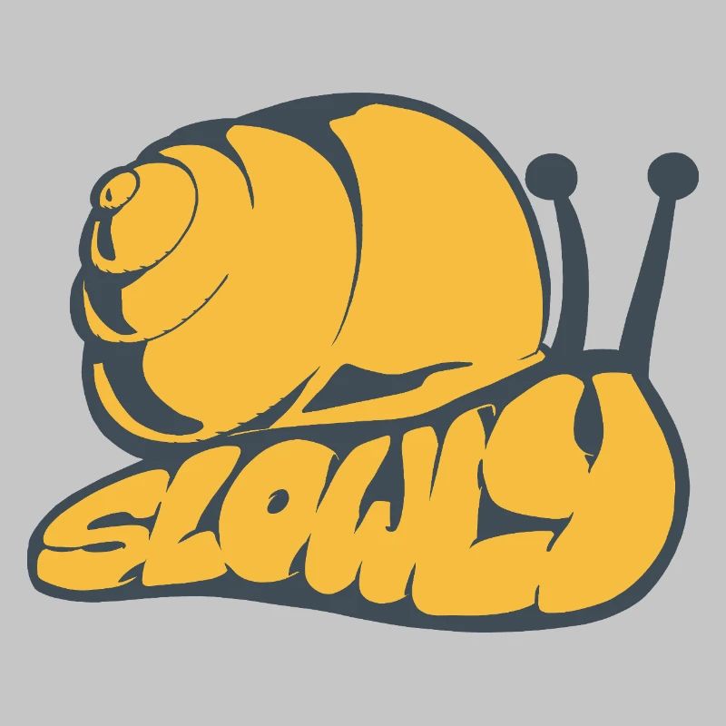 Langsam ein gezogenes Wort