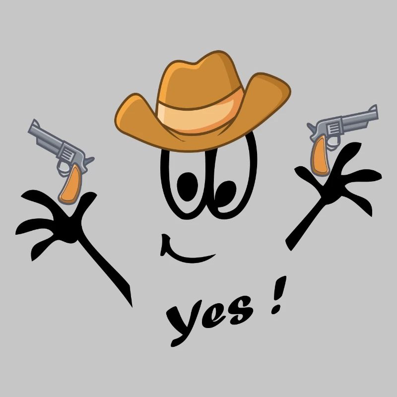 Cowboy, Karneval, Comic