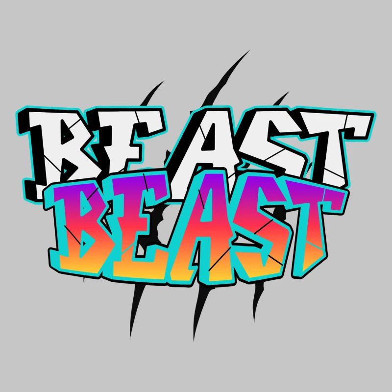 BEAST Graffiti-Design