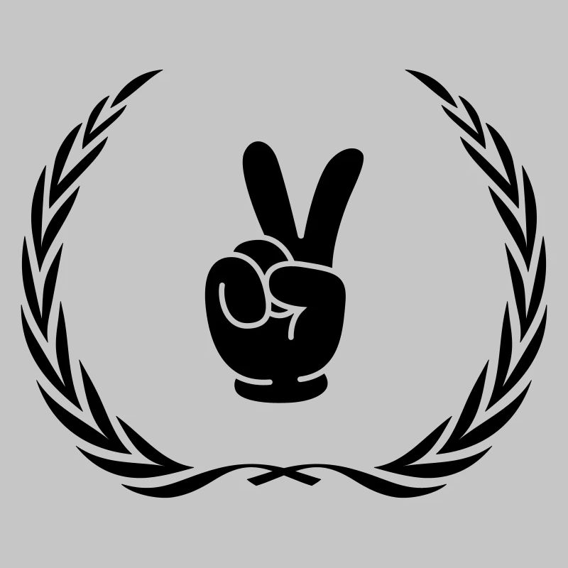 Peace Hand Comic Kranz