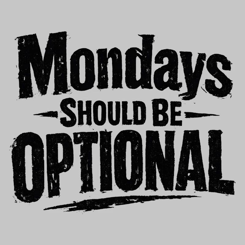 Lundi devrait être optionnel pour Spruch Montag