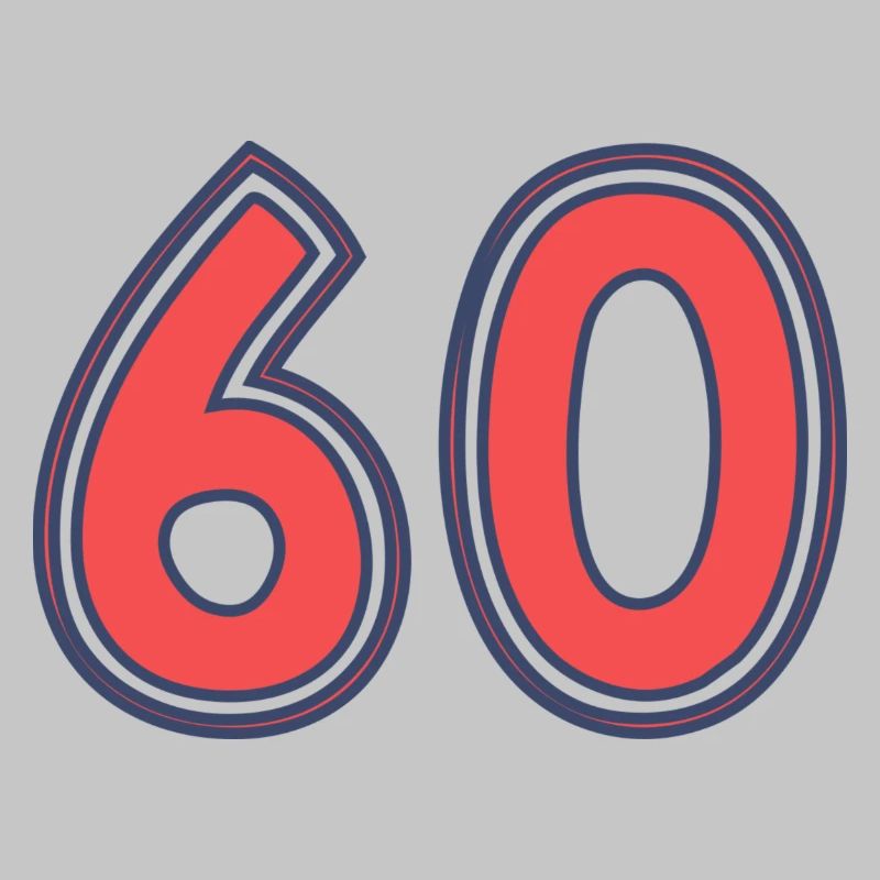 60. 60 YEARS. 60th ANNIVERSARY