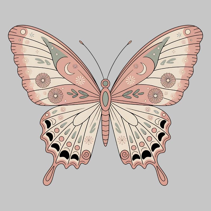Boho Schmetterling