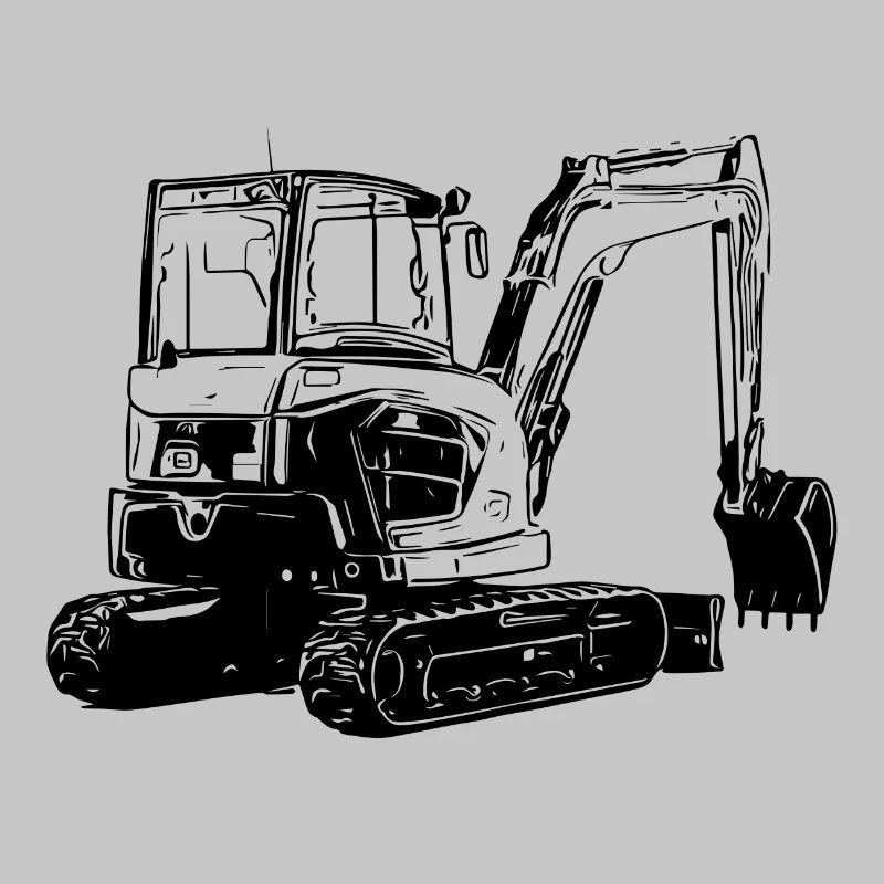 Kleiner Bagger