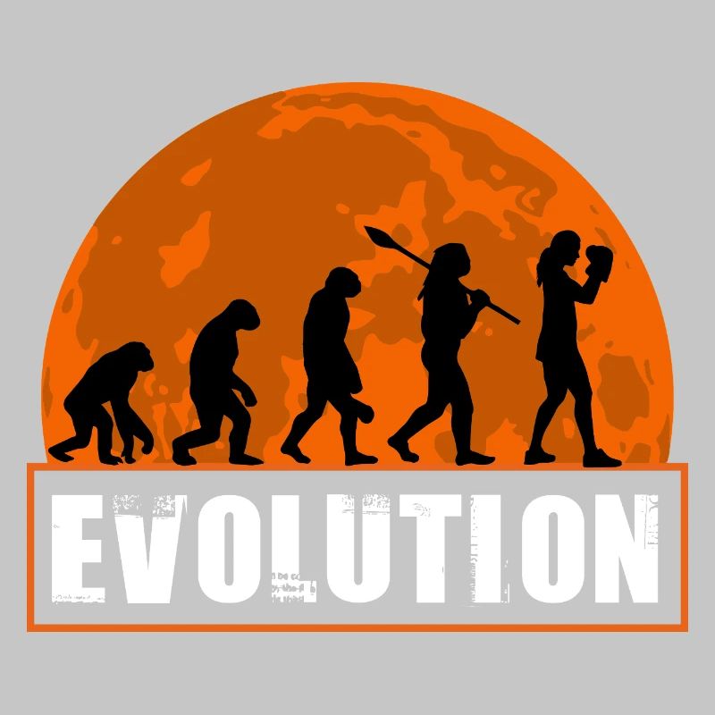 Boxe Evolution Boxeuse Fille Combat Boxe Boxe