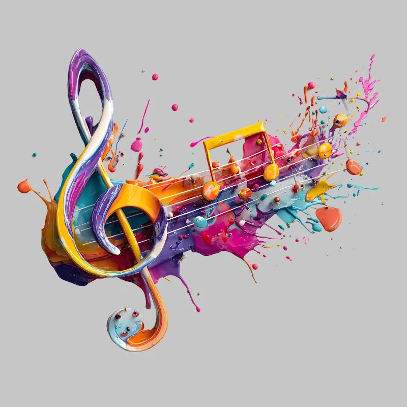 Musique couleur : notation colorée