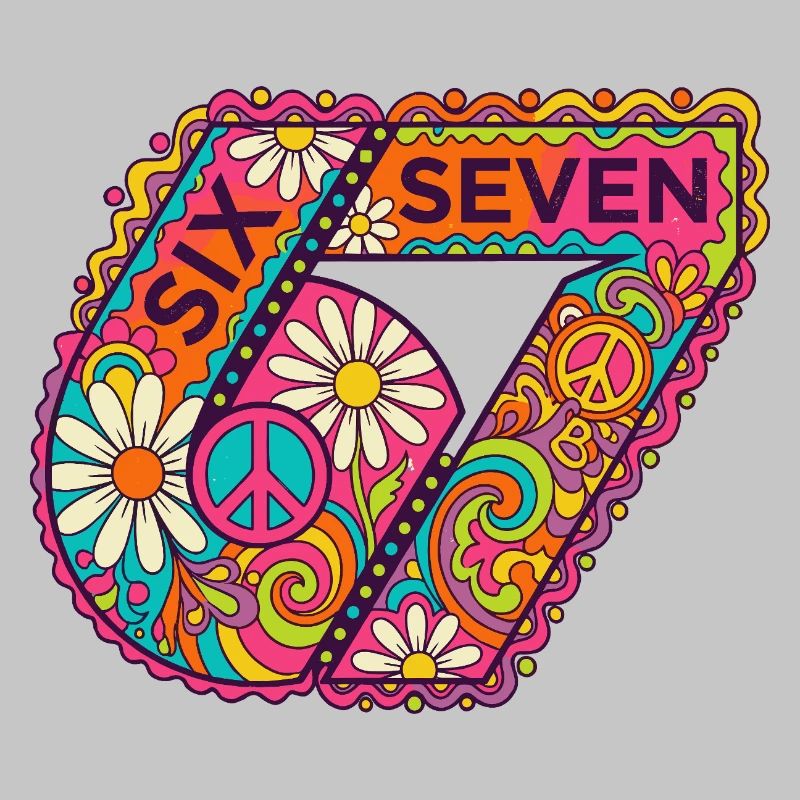 Psychedelische Sieben Blüten