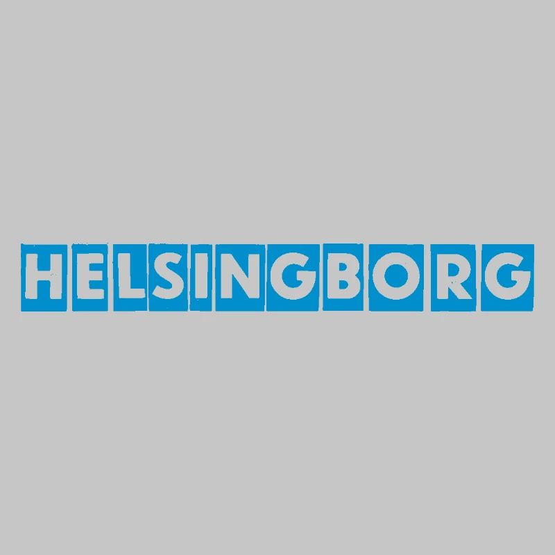 Helsingborg-Blockbuchstaben