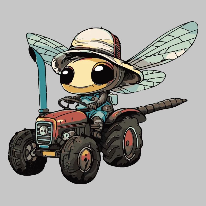 Exploitant de tracteurs libellules