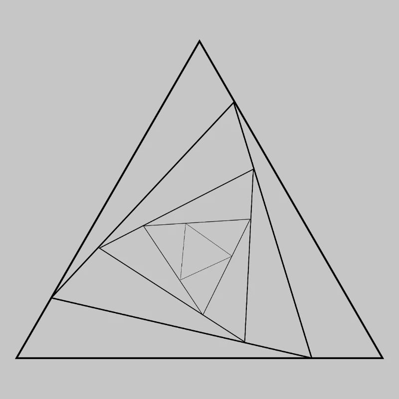Triangular triangle