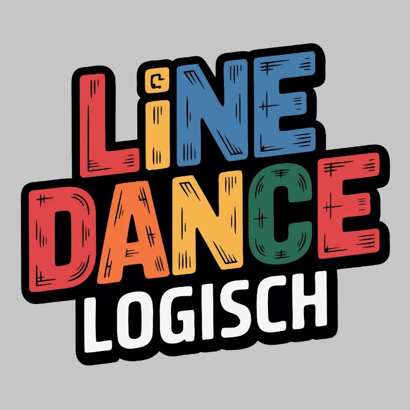 LineDance Logisch Farbig