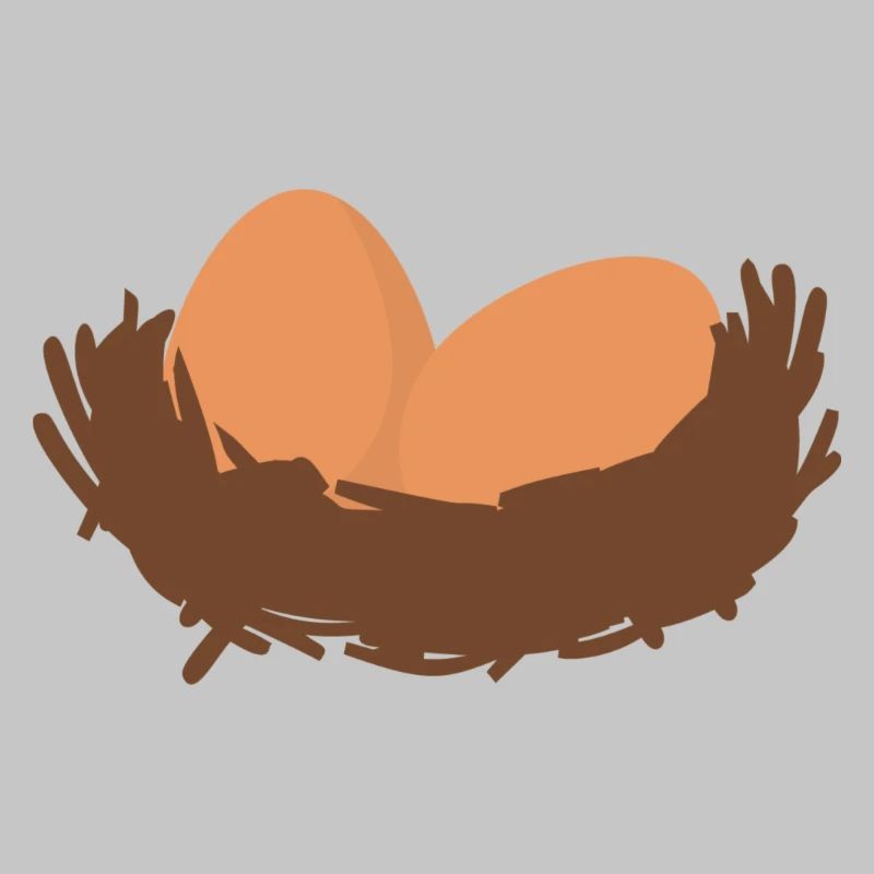 Eier Nest Egg Easter