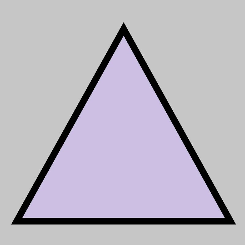 hipster triangle triangle shape