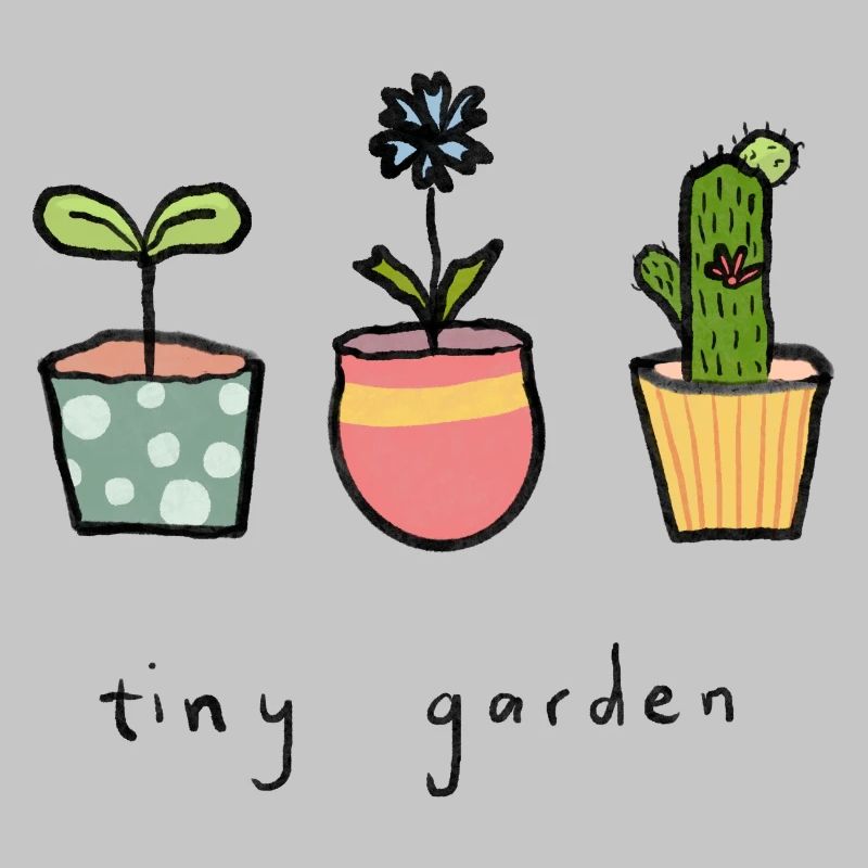 Tiny Garden Blumentöpfe