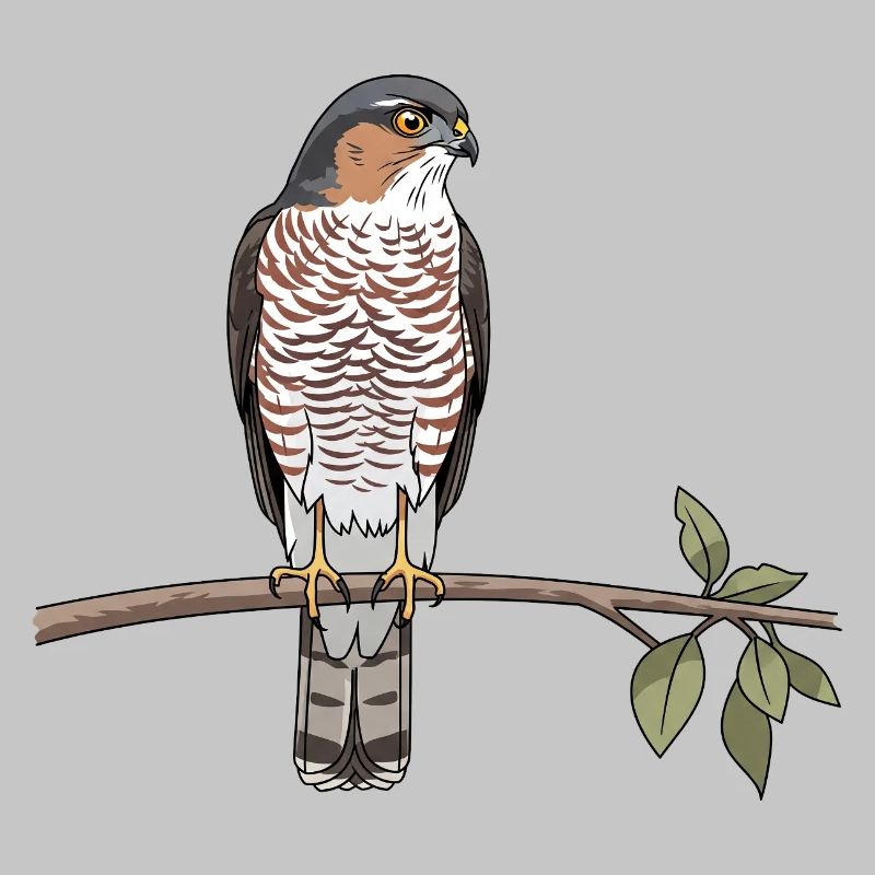Sperber Greifvogel
