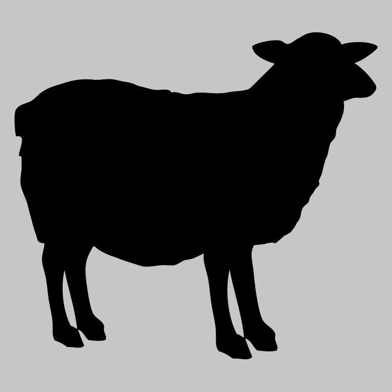 Schaf Silhouette